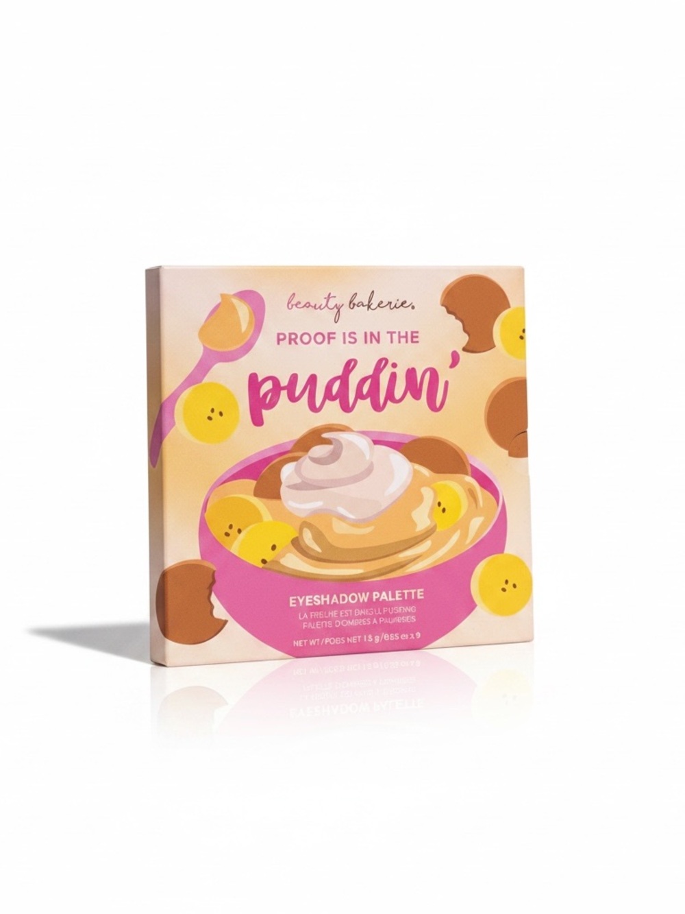 Beauty Bakerie Puddin' Eyeshadow Palette - Pink, Peach, Yellow